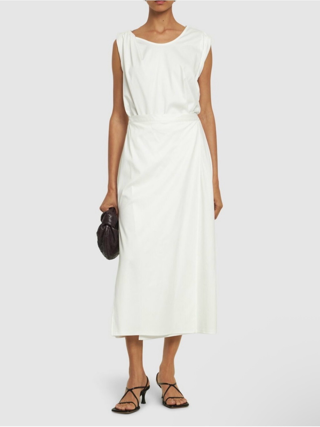 Proenza Schouler Lynn Organic Cotton Jersey Dress Xs Nwt